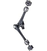 SMALLRIG 11" Rosette Magic Arm, Camera Monitor Mount, Articulating Arm with 1/4"-20 and 3/8"-16 L...