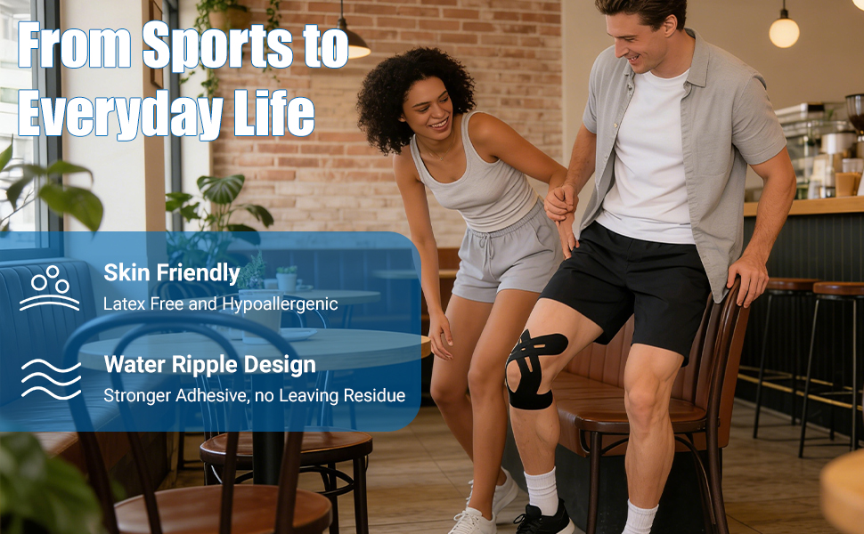 precut kinesiology tape for knees