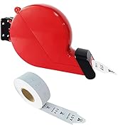 Ticket Dispenser Take A Number System with 1 Roll 2 Digit Paper 4 Groups Number (A01-E99, red)