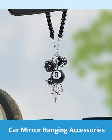 8ball dice hanging ornaments