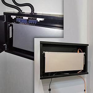 Electriduct 2U Wall Mount Server Network Cabinet example of use