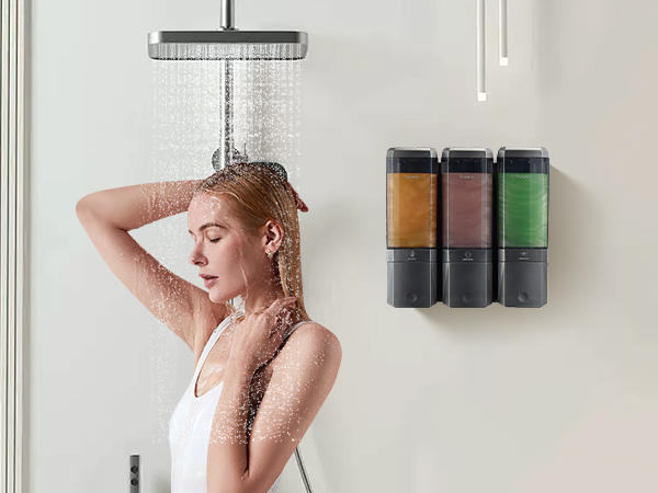 shampoo and conditioner dispenser
