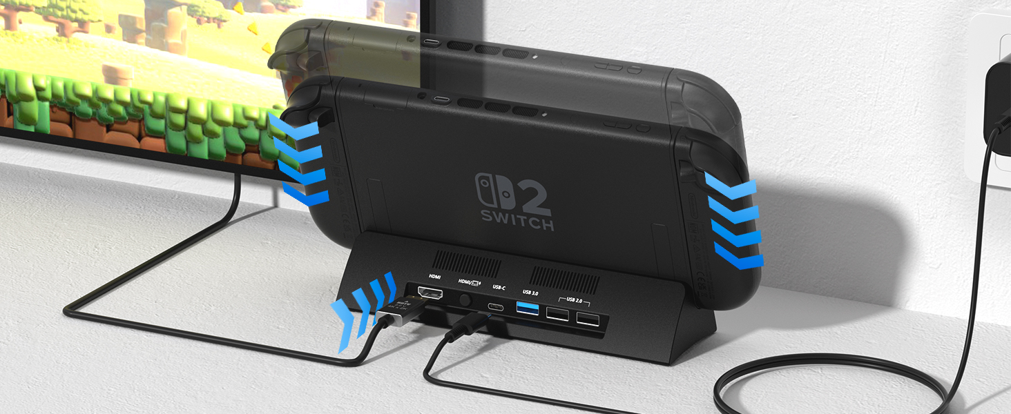 switch 2 charging dock