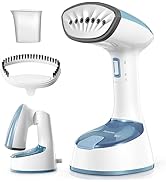 Reemix Steamer for Clothes, Folding Handheld Design Garment Wrinkles Remover, 20g/min Strong Pene...
