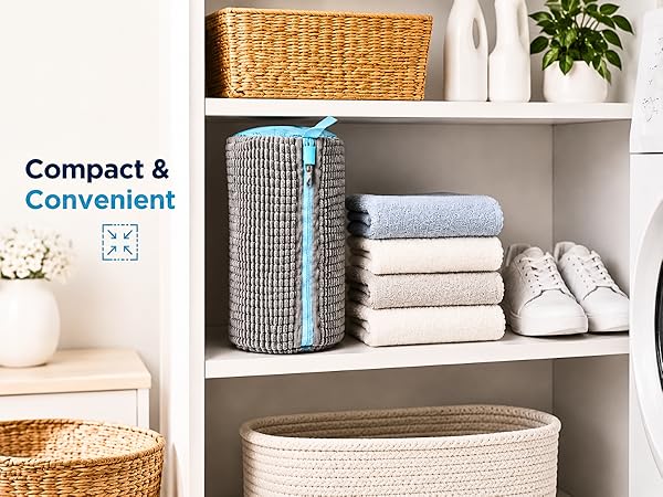 shoe washing bag