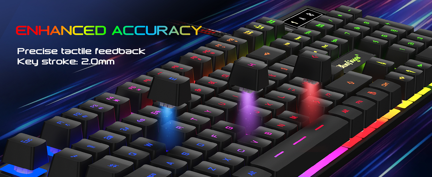 Gaming keyboard computer keyboards wired keyboard teclado gamer Light up keyboard