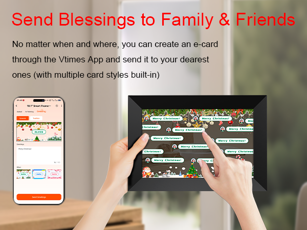 wifi picture frame for grandparents
