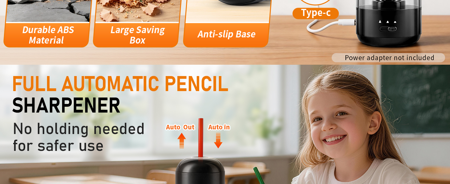 classroom pencil sharpener