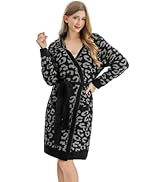bearberry Cozy Robe Lightweight Soft Plush Bathrobe with Pockets for Women