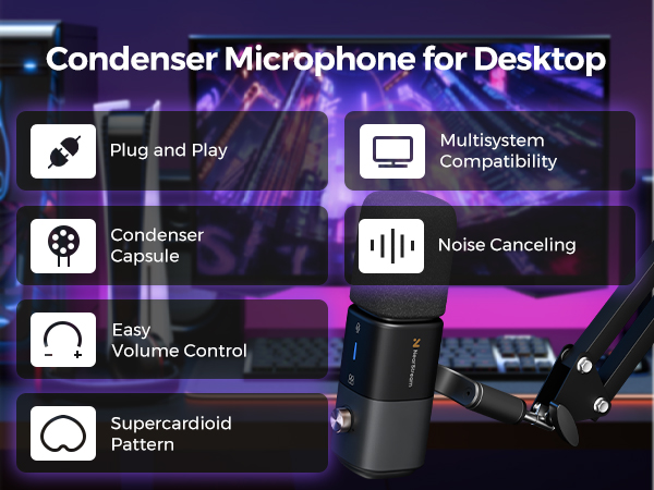 streaming microphone for pc gaming