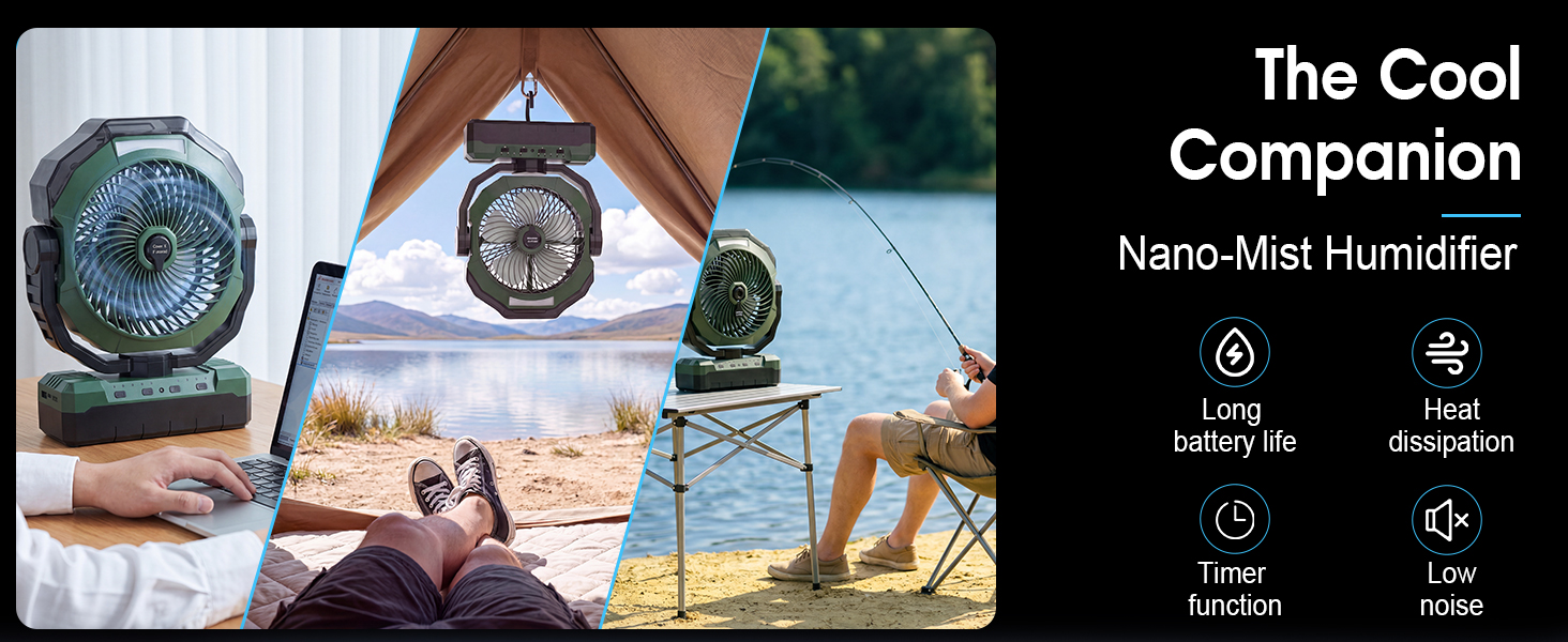 misting fan