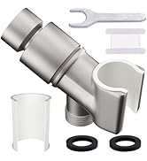 Shower Head Holder for Handheld Shower Head Adjustable Shower Arm Holder with Universal Shower Ar...
