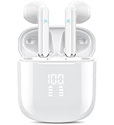 OYIB Wireless Earbuds, Bluetooth 5.3 Headphones with 4-Mics ENC Clear Call, Bluetooth Earbuds Tou...
