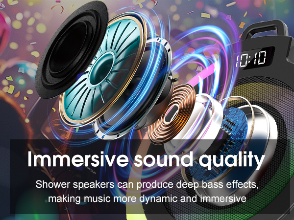 Bluetooth Shower Speaker