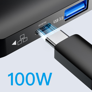 USB C HUB 100W