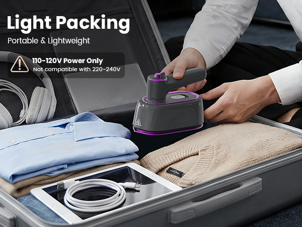 Ultral light steamer