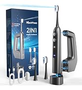 Marchpower 3-in-1 Electric Toothbrush with Water Flosser, Sonic Toothbrush with Sweeping Oscillat...