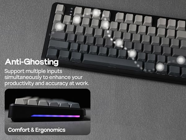 F108 Wireless Gaming Keyboard
