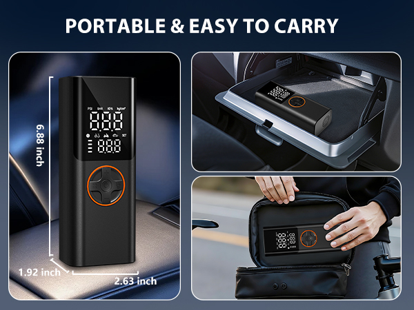 air tire pump for car portable
