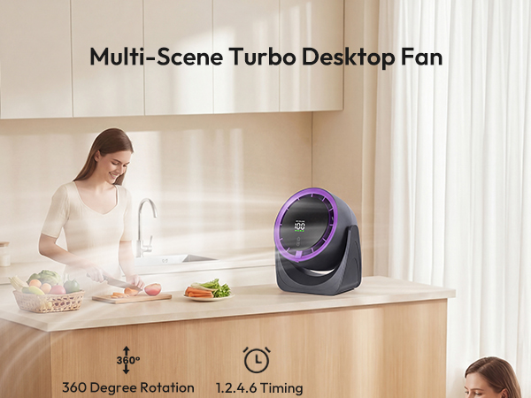 Desk fan small quiet Table fan
