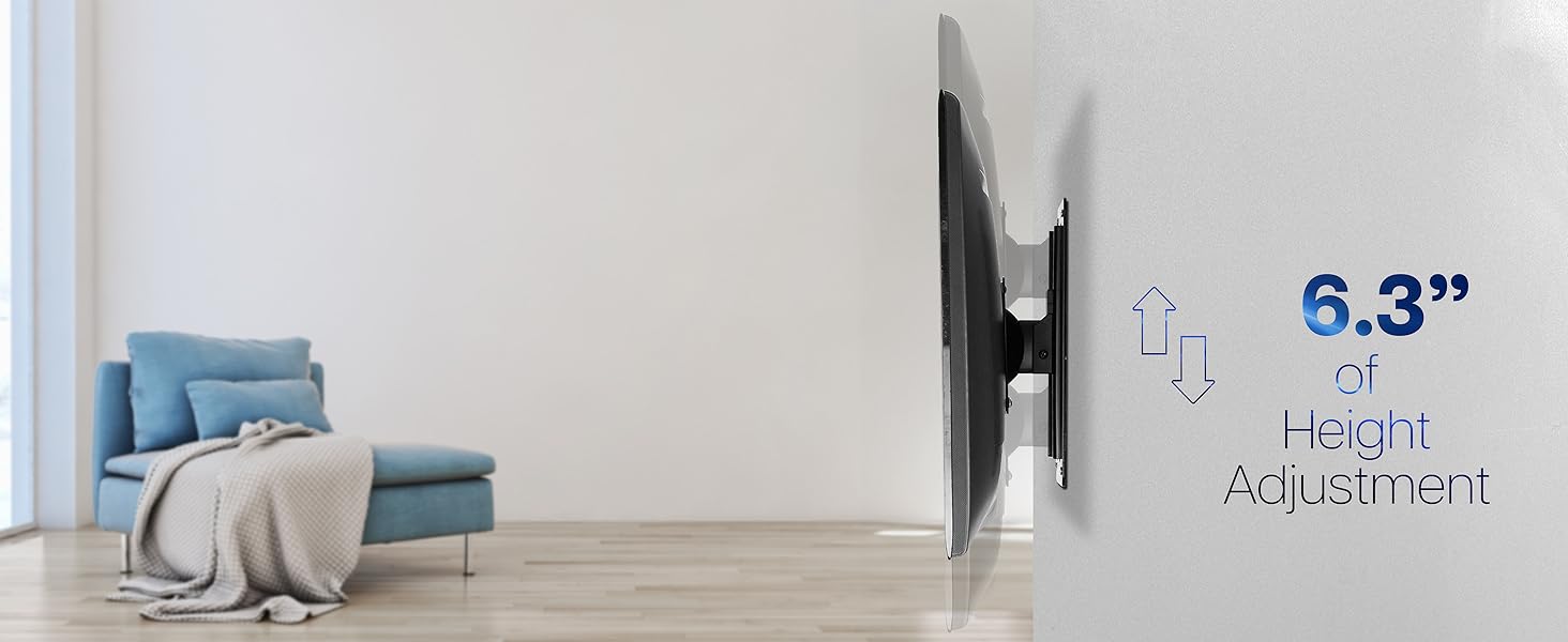 Single Monitor Wall Mount for Standing Workstations