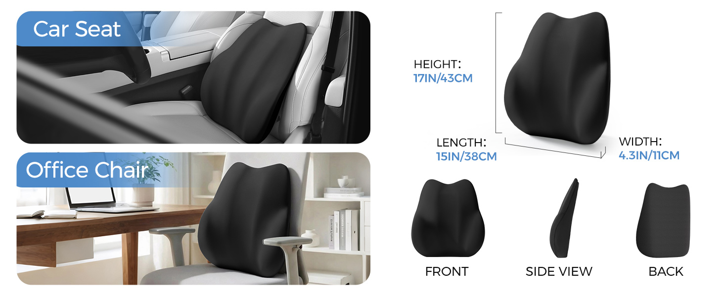 back cushion for car