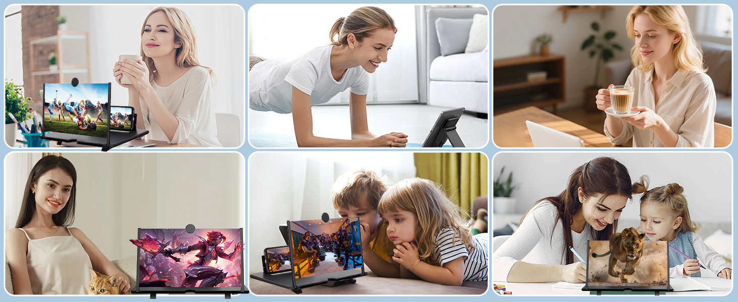 cell phone magnifier screen