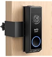 Anti-Theft Doorbell Mount for Eufy Doorbell Camera E340, No-Drill Door Bracket for Eufy Doorbel