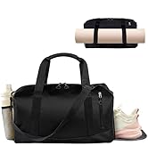 Kanonmaori Yoga Mat Bag, Gym Workout Bag with Water Bottle Pocket, Pilates Bag for Women with Wet...