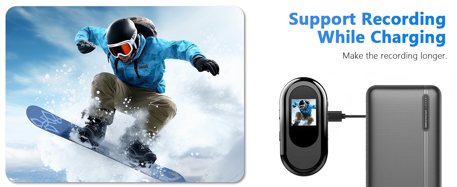 Support Recording While Charging