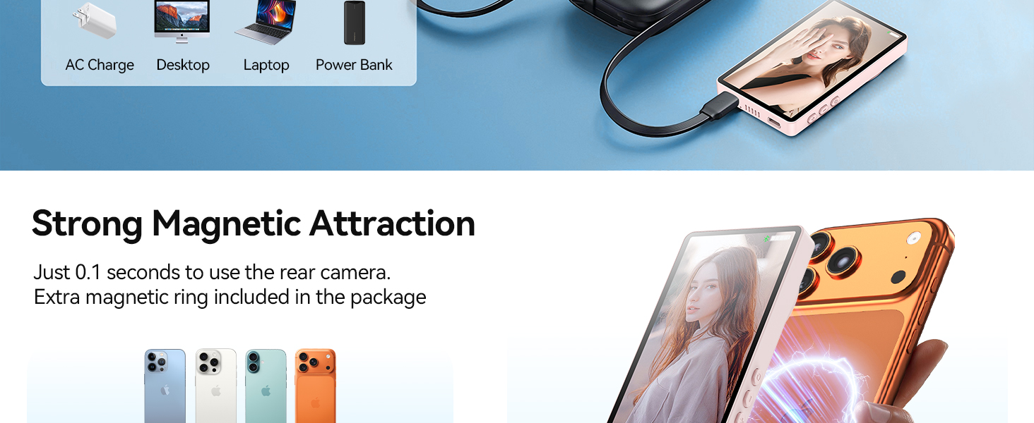 Selfie Monitor Screen