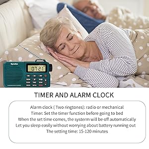 Timer and Alarm Clock Timer: