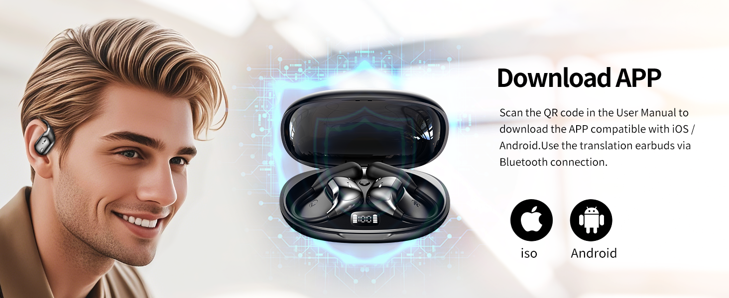 AI Translation Earbuds Real Time