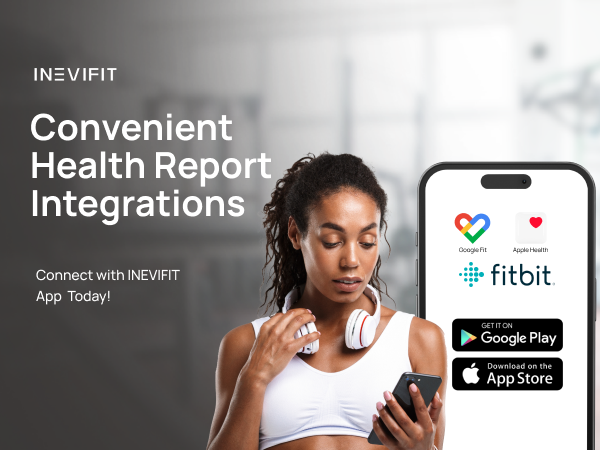 I-SS002 - INEVIFIT - Best Bluetooth Smart Digital Bathroom Scale - Premium A+ - Mobile