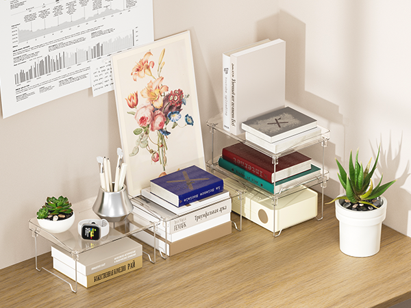 Desk Countertop Shelf Organizer
