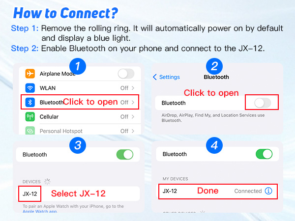 Scrolling Ring Remote Control for Tiktok
