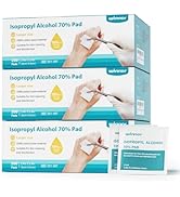 Winner Alcohol Wipes | 600 Count Alcohol Prep Pads Individually Wrapped, 4 Ply Alcohol Pads, 70% ...