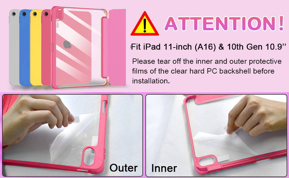 ipad 11 inch case pink