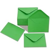 100 pack Gift Card Envelopes 4 x 2.75" Mini envelope 120GSM business card envelope small card env...