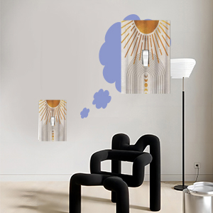 Blends in beautifully with the wall