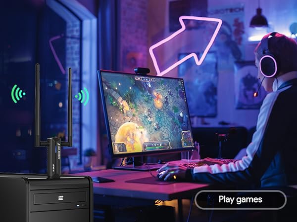 EDUP USB WiFi Adapter USB 3.0 