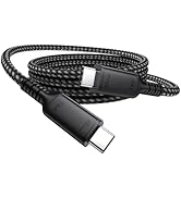 DteeDck USB C Monitor Video Display Cable 6ft, 4K@120Hz 8K@60Hz HD USB 4, 40Gbps USBC Data Transf...