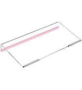 Richboom Computer Keyboard Stand for Desktop, 11.8" Tiny Clear Acrylic Keyboard Riser 78 Keys Com...