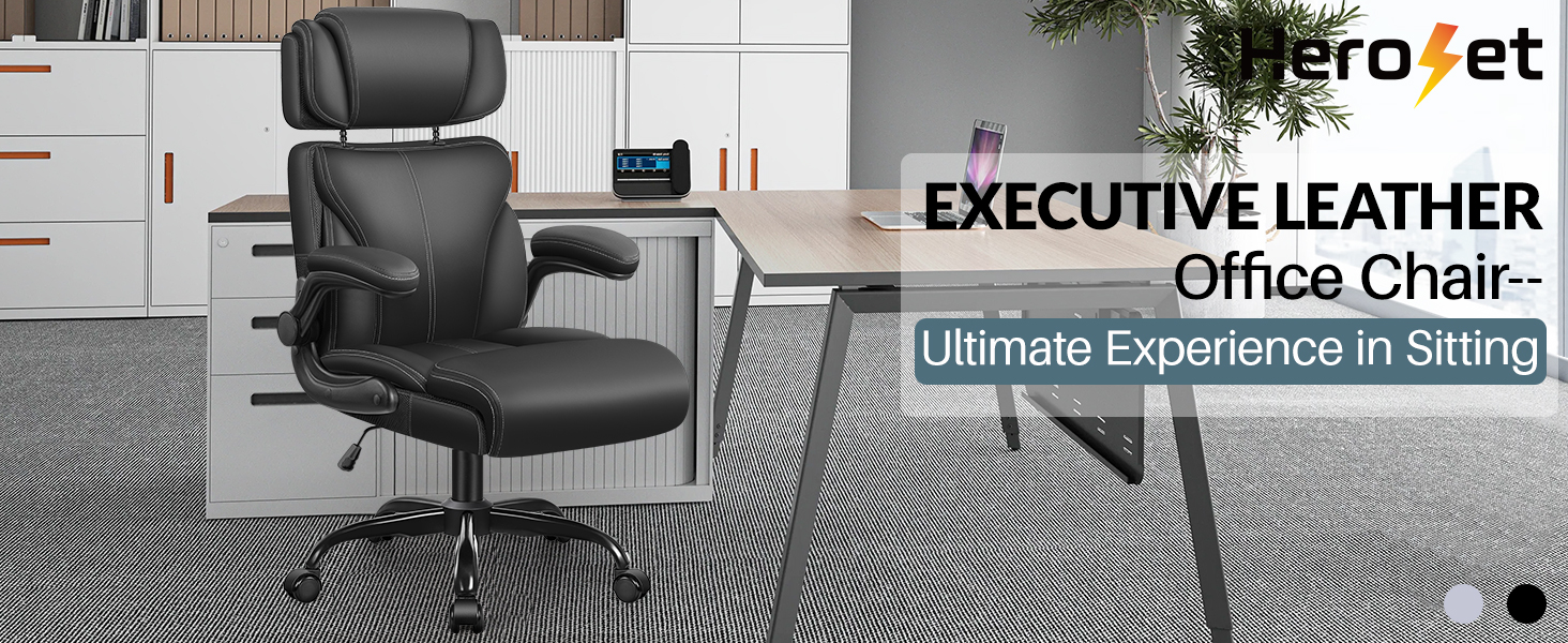 Executive Leather Office Chair