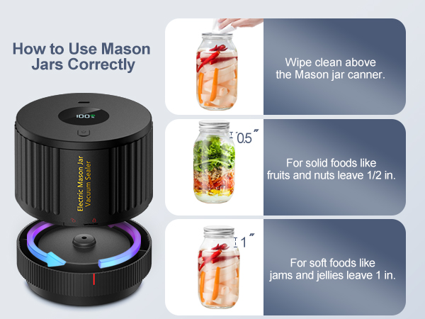 canning jar vacuum sealer