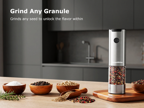 Electric Salt and Pepper Grinder