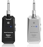 Getaria Wireless Guitar Transmitter Receiver Set 5.8GH Guitar System 4 Channels for Electric Bass...