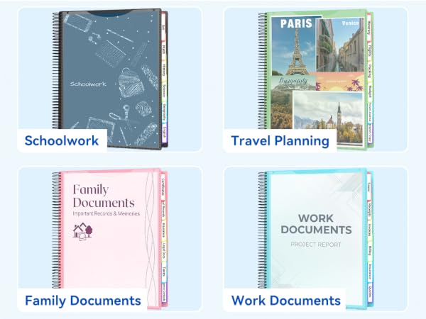 folder with dividers