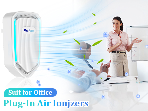 Air Ionizer for Home Negative Ion Air Purifier Plug In
