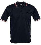 Murray Sporting Goods Short Sleeve Polo Baseball and Softball Umpire Shirt - Sized for Chest Prot...